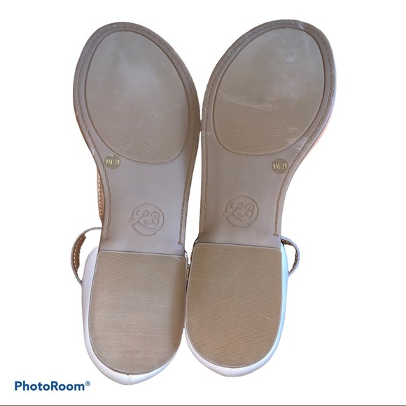 NWOB Lucky Brand Ezzra Boho Leather T Strap Sandals size 9 - Picture 9 of 9